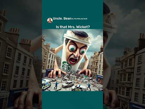 Mr Bean Turns Into Starbuck Kaiju! PART 1 #mrbean #brainrot #memes #funny