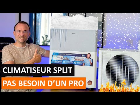 Le climatiseur Split sans installateur ❤️ MIDEA Mobile Split