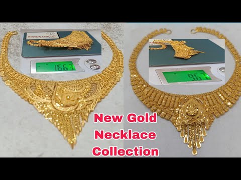 Gold Lightweight Necklace With Price || Light Weight Gold Necklace Under 10 Grams