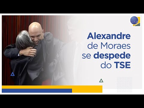 Alexandre de Moraes encerra mandato como presidente do TSE