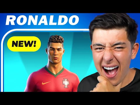 Ik Vond Fortnite's *NIEUWE* Ronaldo Skin! 😱