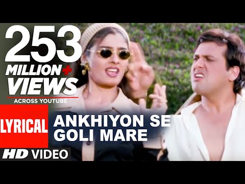 Download Lagu Ankhiyon Se Goli Mare Lyrical Video | Dulhe Raja | Sonu Nigam | Govinda, Raveena Tandon Download Lagu Ankhiyon Se Goli Mare Lyrical Video | Dulhe Raja | Sonu Nigam | Govinda, Raveena Tandon