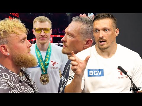 OLEKSANDR USYK SENDS MESSAGE TO JAKE PAUL AFTER KNOCKING OUT DANIEL DUBOIS