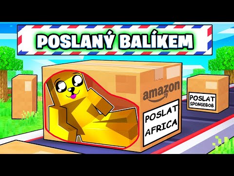 POSLANÝ BALÍKEM v MINECRAFTU!📦