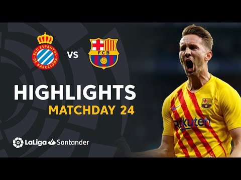 Resumen de RCD Espanyol vs FC Barcelona (2-2)