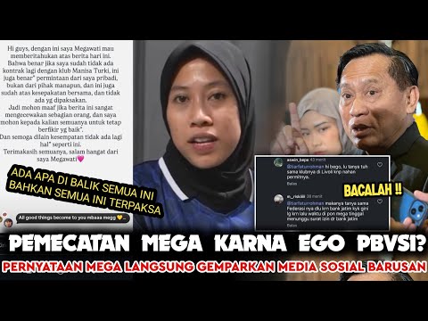 PBVSI HARUS TANGGUNG JAWAB‼️MEGA KLARIFIKASI USAI PEMECATAN MANISA BBSK "TERNYATA INI KEINGINAN...