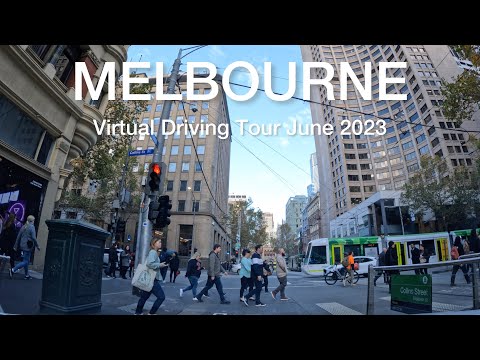 Melbourne Australia Driving Tour June 2023