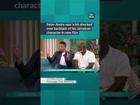 Peter Andre was 'a bit shocked' over backlash of his Jamaican character in new film | ITV News