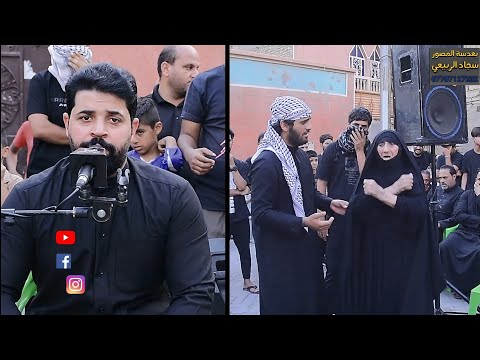 زيدون الربيعي دخول والدته للمجلس تكسر القلب سابع المرحوم علي عوده الدراجي