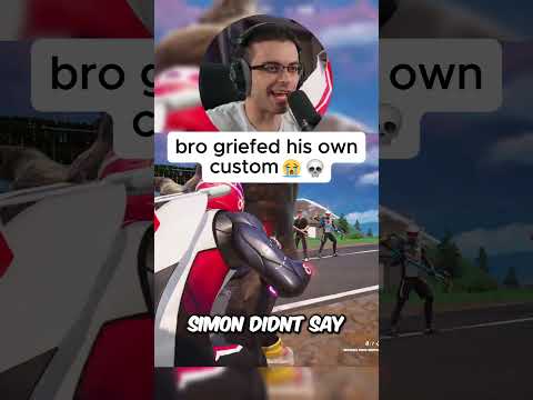 Nickeh30 griefed his OWN custom 😭💀