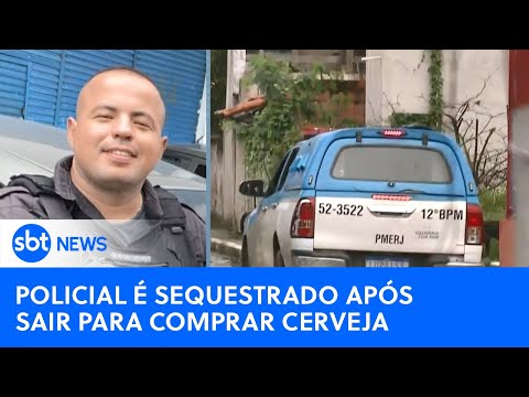 PM é sequestrado em comunidade na região metropolitana do Rio | #SBTNewsnaTV (01/06/24)