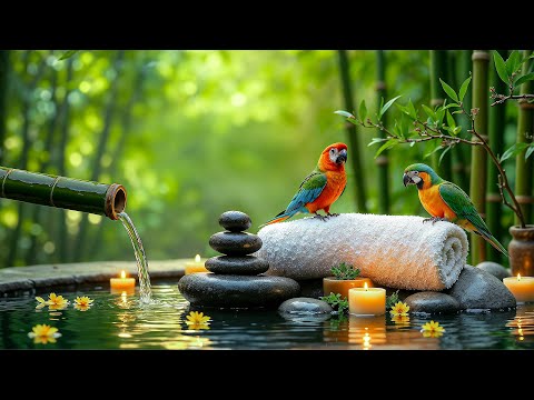 Relaxing Piano Music + Running Water Sounds 💦 Discover Peace and Calm Your Mind