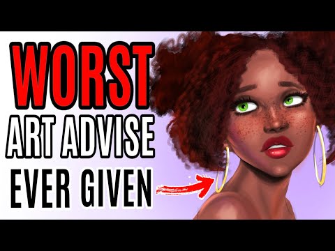 WORST ART ADVICE YOU SHOULD IGNORE GOING INTO 2025