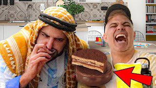 ARABE probando comida ARGENTINA con @JuanDeMontreal