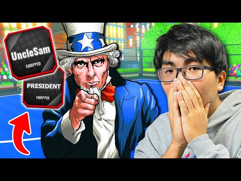 สไตล์ UNCLE SAM และ PRESIDENT ZONE 🇺🇸 | Roblox Basketball: Zero
