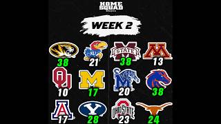 Week 2 College Football Recap & Reactions | CFB | College Football News