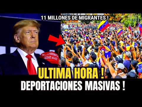 🔴TRUMP INICIA LA "DEPORTACIÓN MASIVA DE MIGRANTES ILEGALES" EN EEUU NOTICIAS !