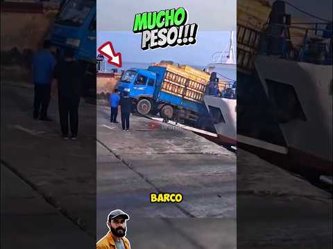 por el peso no logro subir #trucks #trailers #camioneros #camiones #camion