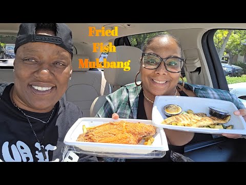 FRIED CATFISH MUKBANG WITH MY BOO