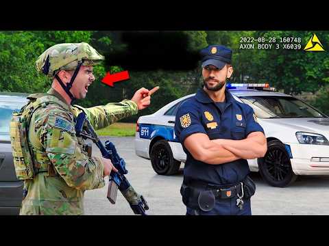 رجال الشرطة المتغطرسين الذين أذلتهم السلطة العليا!