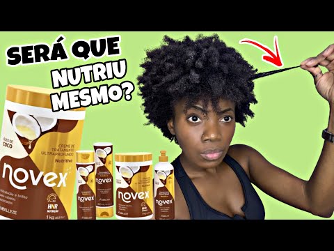 MINHA ROTINA CAPILAR COM NOVO ÓLEO DE COCO NOVEX