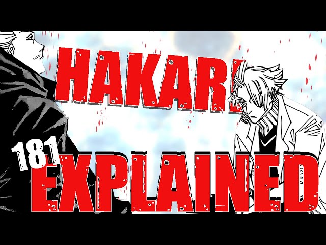 IT'S HAKARI TURN NOW! Jujutsu Kaisen Chapter 181 Explained | Hakari VS Charles?