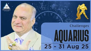 Aquarius Weekly Horoscope Video For 25th August 2025 | Preview