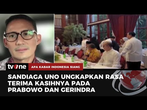 Sandiaga Uno Menjawab Usai Pisah Dari Partai Gerindra Tvone