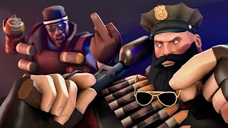 TF2: FAT COP SCOUT VS CHEATER