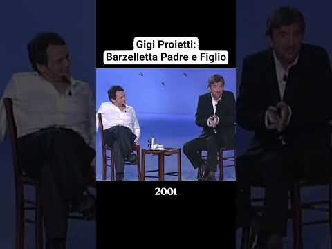Gigi Proietti: Barzelletta tra Padre e Figlio