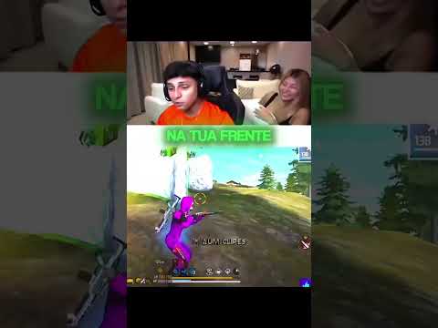 Se trancar com gelo!🧊😂👀 #nobru #freitas #freefire #loudvspain #clipsdocerol