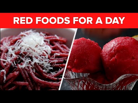 Red Foods For A Day ? Tasty Recipes