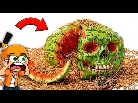 10.000 Gusanos Asesinos vs Sandía