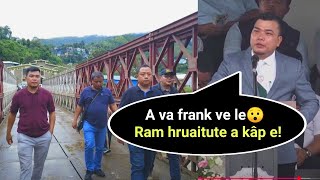 Zêp nei hauhlovin, MZP President Pu H. Lalthianghlima'n ram hruaitute a kâp hmiah hmiah maile😯