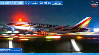 🔴Cargo Charter Night! Kalitta 747 + OneAir 77F @ Sydney Airport with Tim n Mick - 24.03.26 🔴