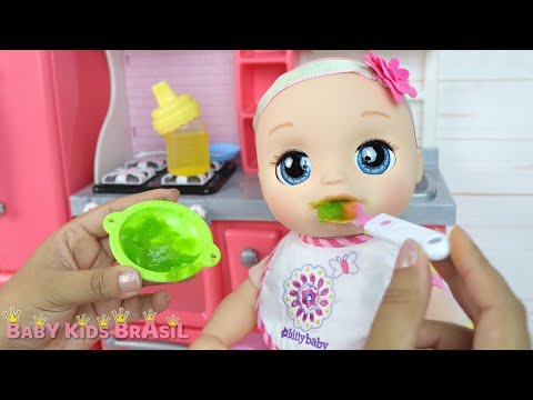 Baby Alive Videos com as Melhores Papinhas e Comidinhas de Boneca Baby Alive Meu Querido Bebe