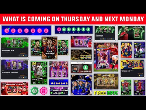 New Premium Club Pack & Free Coins 🔥😍 | What Is Coming On Thursday & Next Monday In eFootball 2025