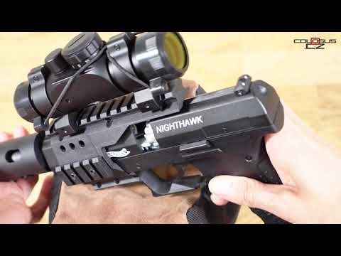 unboxing Vzduchová pistole Walther Night Hawk