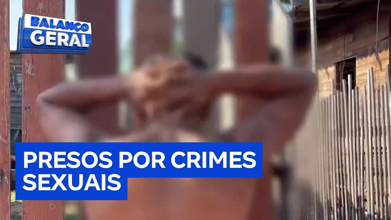 Criminosos condenados por crimes sexuais são presos após anos vivendo livremente