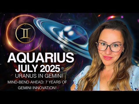 AQUARIUS July 2025: A HUGE POSITIVE 8 Year SHIFT Begins! Uranus in Your 5th House WILL...