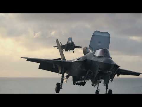 31st MEU | F-35B Lightning IIs conduct rapid flight operations B-Roll