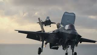 31st MEU | F-35B Lightning IIs conduct rapid flight operations B-Roll
