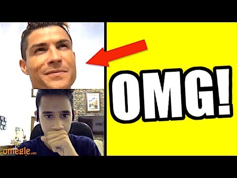 CRISTIANO RONALDO OMEGLE PRANK (Omegle Pranks)
