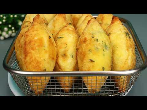 Massa de Mandioca com SÓ 4 INGREDIENTES Faz o Bolinho de Aipim MAIS GOSTOSO que Já Experimentei!