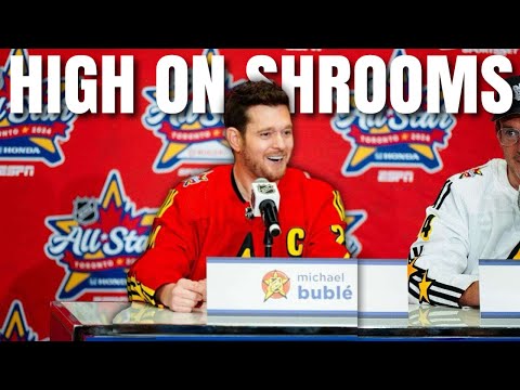 Michael Bublé Admits He Was High on Mushrooms at NHL All-Star - Bubba the Love Sponge® Show | 2/5/24