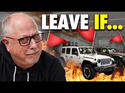 If a Car Dealer Does This, LEAVE IMMEDIATELY | 5 RED FLAGS