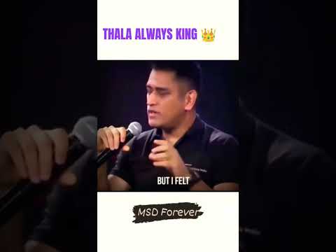 DHONI MSD 💕#thala #viral #youtubeshorts #lernen #msdhoni#babifreitas