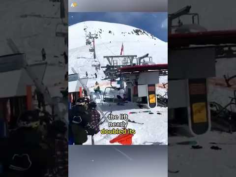Ski Lift in Georgia Malfunctioned
