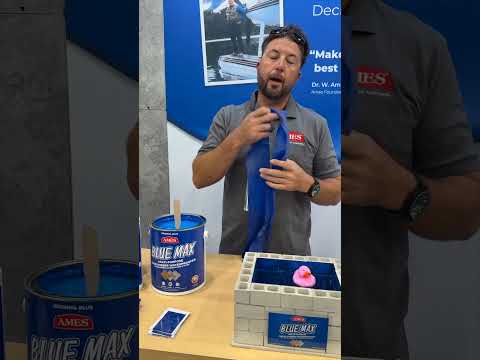 Liquid Rubber Waterproof Coating @lowes #waterproof #ad #lowespartner #construction