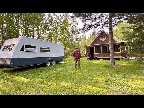 Buying A Dirt Cheap Camper (Tiny House) Fixing It Up, Making It Nice